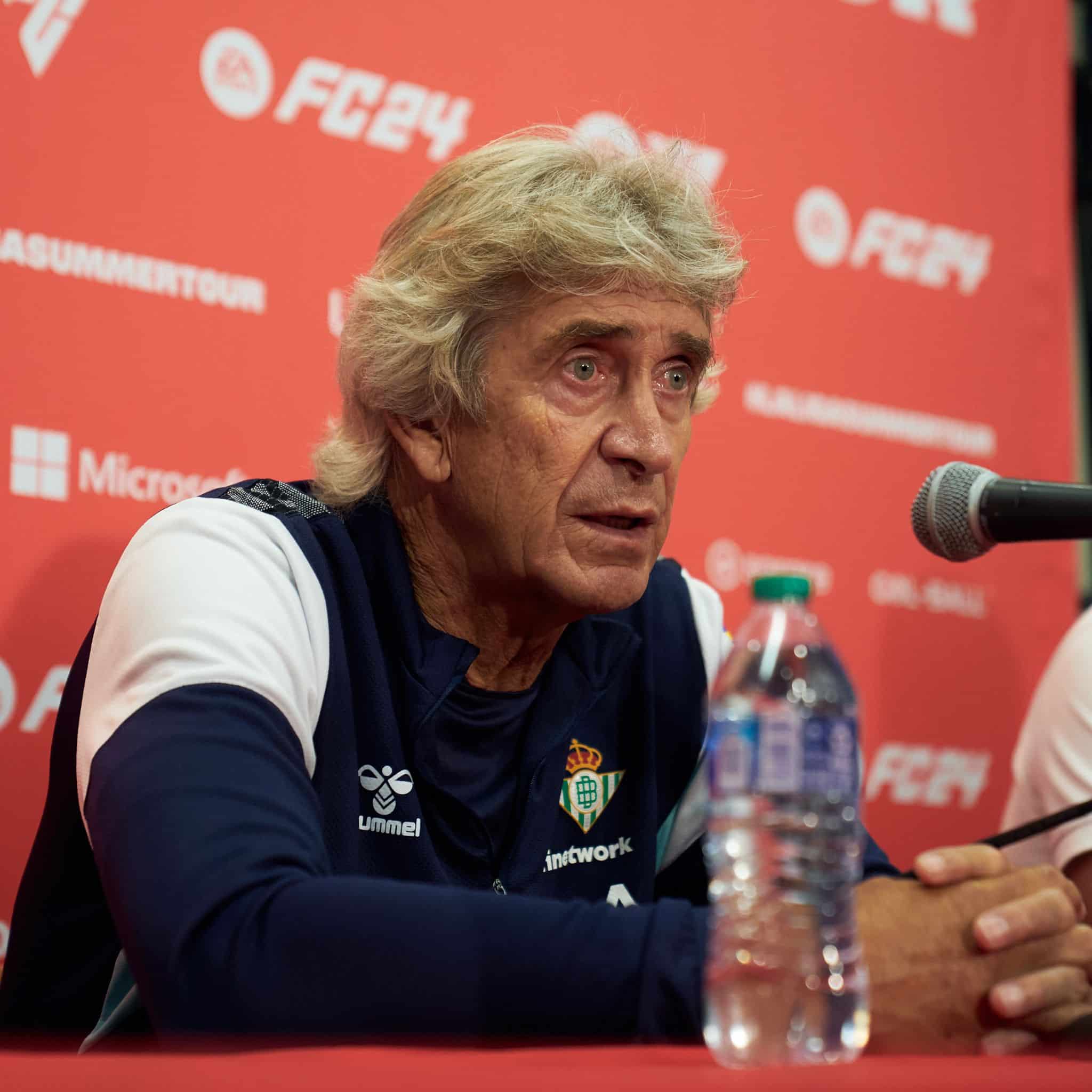 Manuel Pellegrini. Imagen: Real Betis