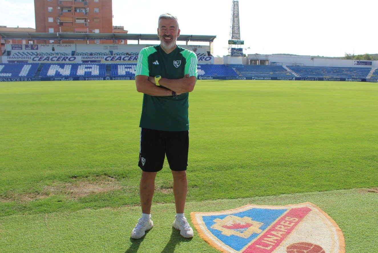 Oscar Fernández quiere disfrutar de la experiencia en Linares. Imagen: Linares Deportivo