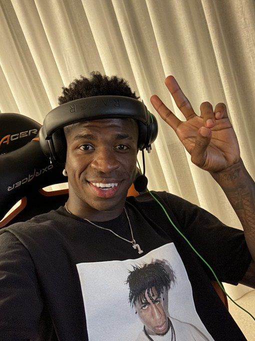 Vinícius en sus redes sociales. (@vinijr)