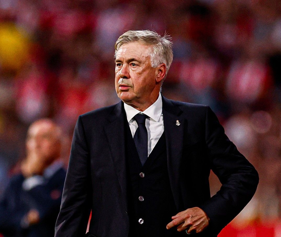 Ancelotti no habla de fichajes en el Real Madrid