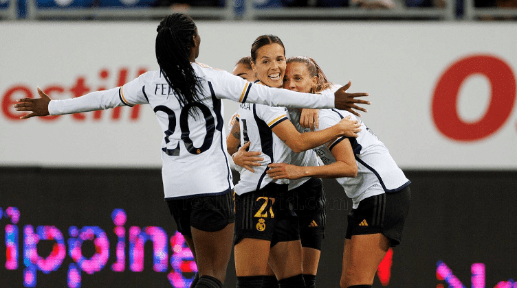 El Real Madrid estará en la fase de grupos de la UWCL 23-24 tras imponerse en Noruega. Fuente: Real Madrid