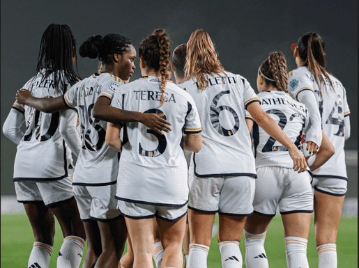 El Real Madrid araña un punto ante el Chelsea FC en la Jornada 1 de la UWCL. Fuente: Real Madrid (@realmadridfem)