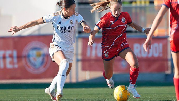 El Real Madrid se impuso ante el Levante las Planas tras reactivarse en la segunda mitad. Fuente: Twitter Oficial del Levante las Planas (@fclevantelp)