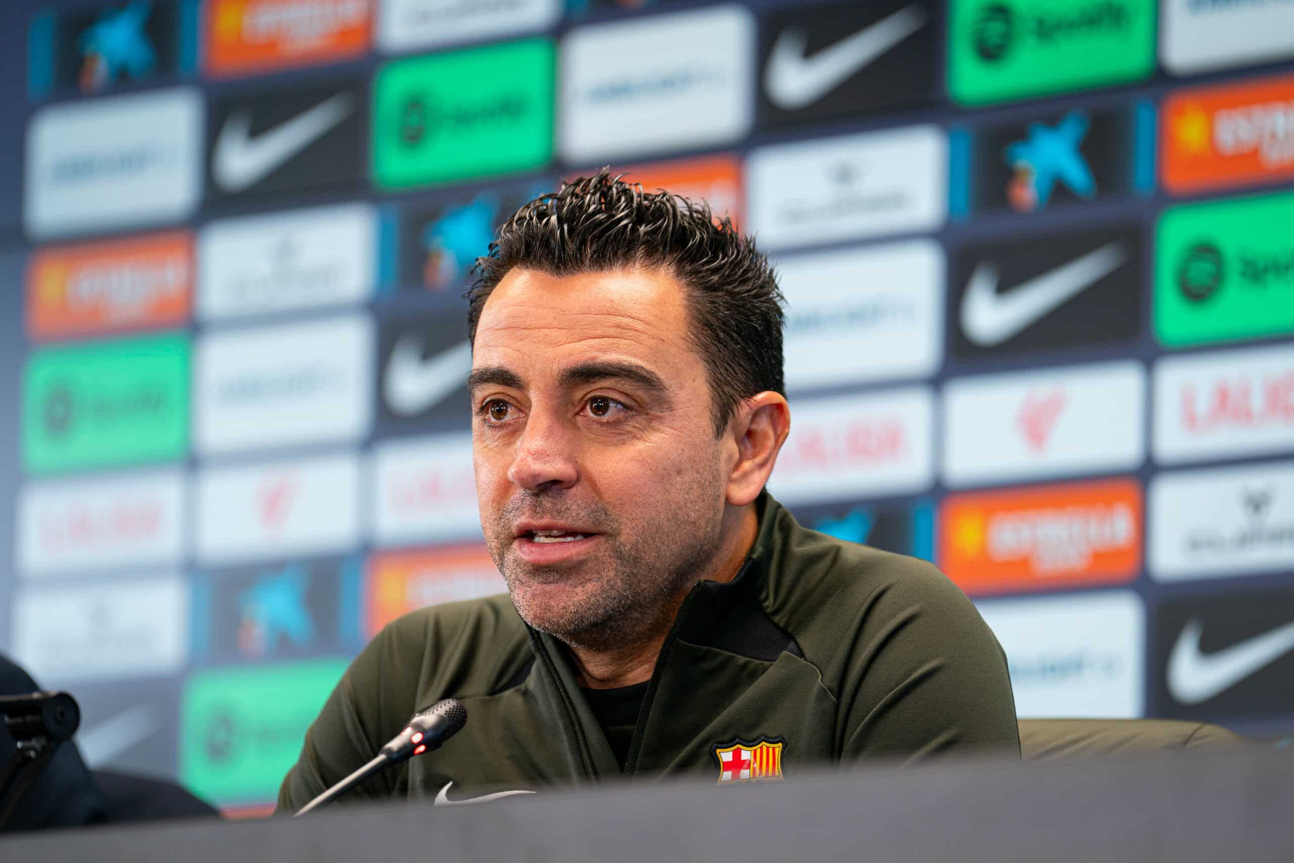 Xavi durante una rueda de prensa reciente | @FCBarcelona