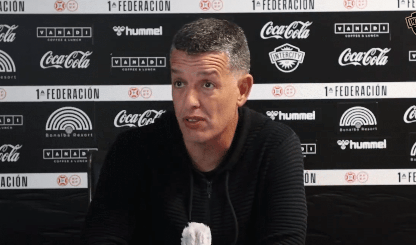 Sandroni esta haciendo una gran trabajo al frente del CF Intercity .