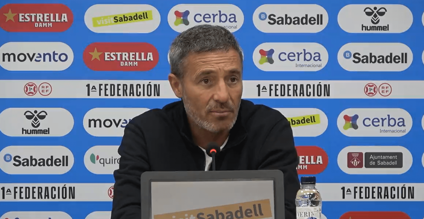 Oscar Cano ha resucitado al CE Sabadell en tan solo nueve partidos. 
Imagen: CE Sabadell