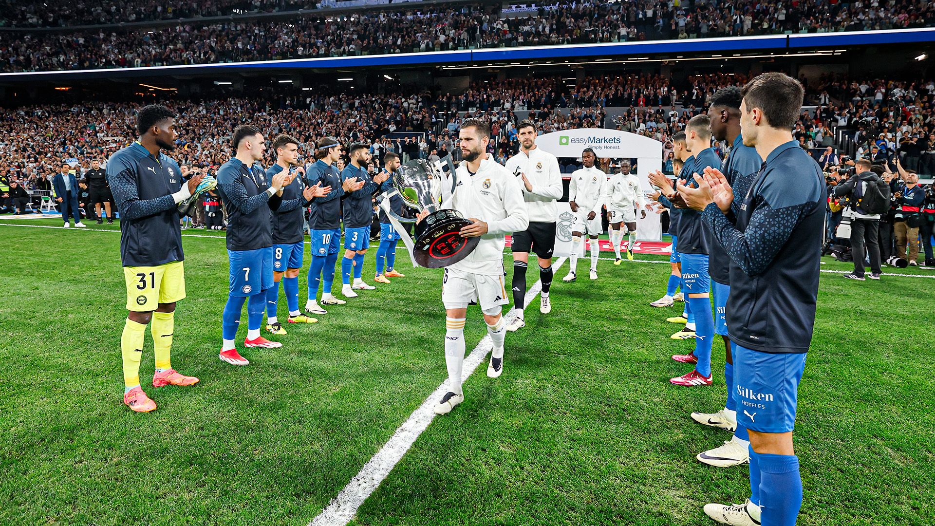 El Real Madrid ofrece a su afición su Liga 36. Foto: Real Madrid