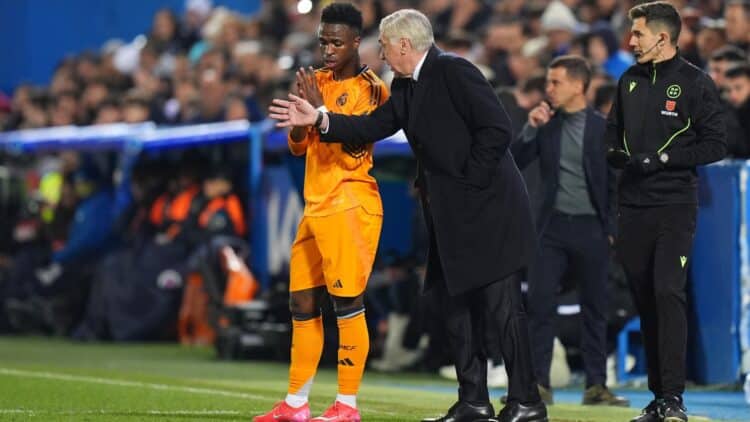 Ancelotti Vinicius Real Madrid