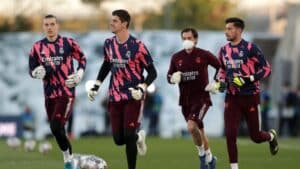 Courtois Lunin Real Madrid