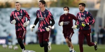 Courtois Lunin Real Madrid