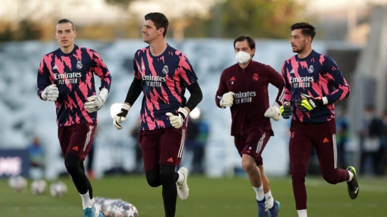 Courtois Lunin Real Madrid