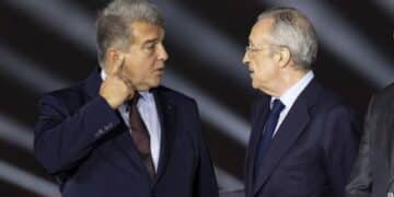 Barça real madrid laporta florentino