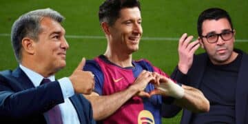 Lewandowski Barça Deco Laporta