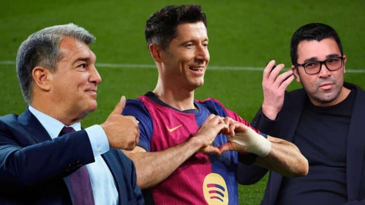 Lewandowski Barça Deco Laporta