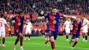 lewandowski lamine barça