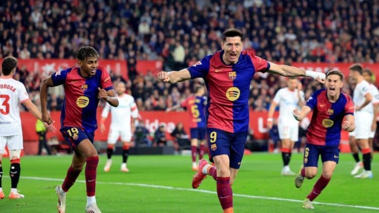 lewandowski lamine barça