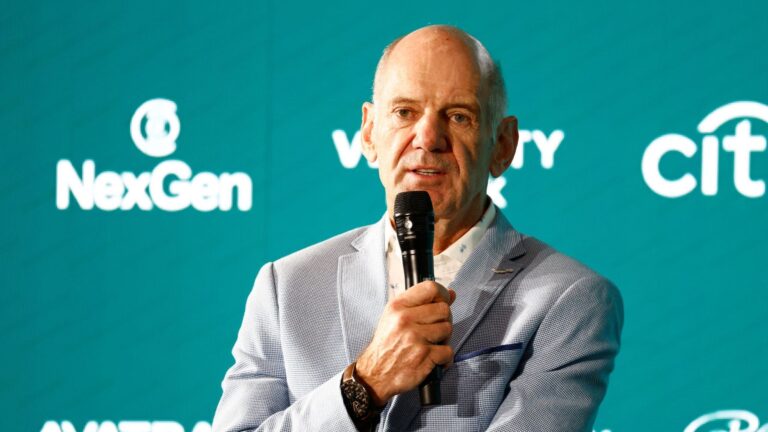 Adrian Newey Alonso GP Australia