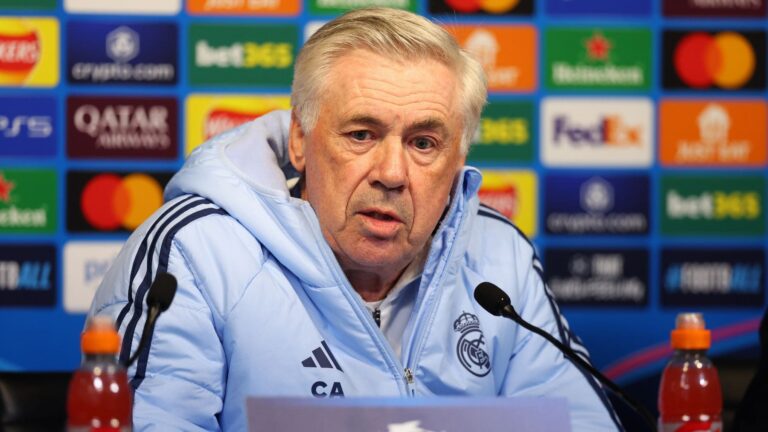 Carlo Ancelotti Real Madrid Atlético de Madrid Champions League