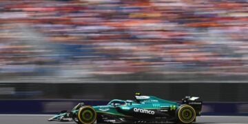 Fernando Alonso Aston Martin GP Australia F1