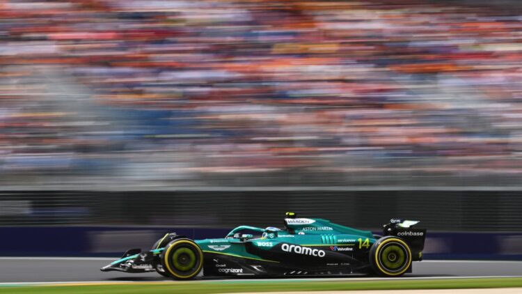 Fernando Alonso Aston Martin GP Australia F1