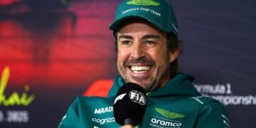 Fernando Alonso Newey AMR25