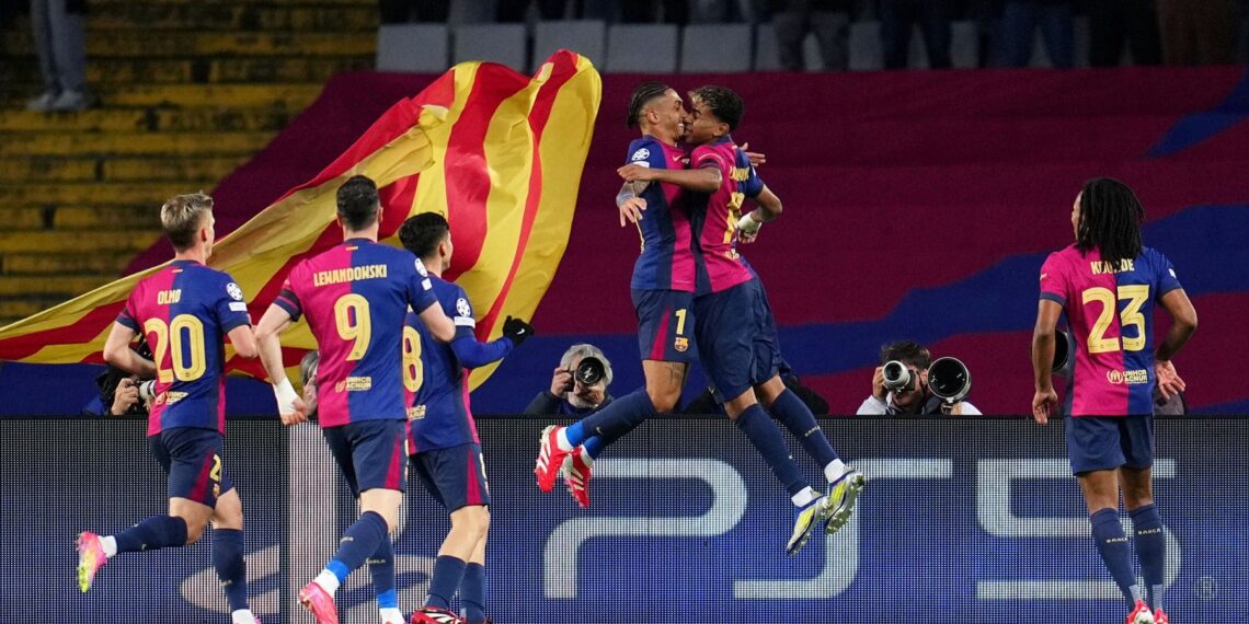 Lamin Yamal Barcelona Champions League