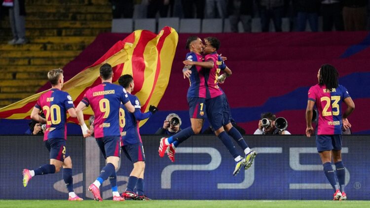 Lamin Yamal Barcelona Champions League