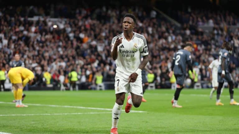 Vinicius Real Madrid Rayo Vallecano