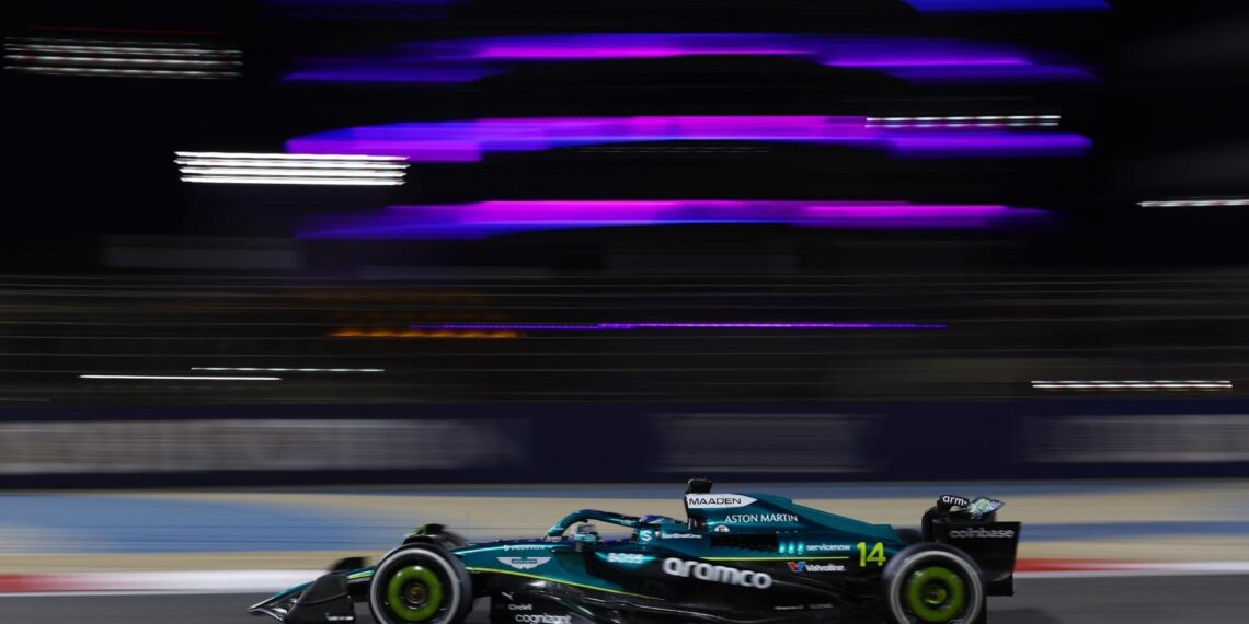 Fernando Alonso Aston Martin Sainz Williams