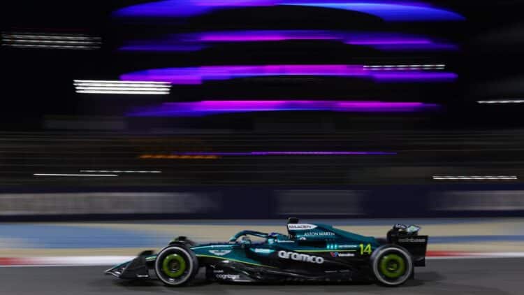 Fernando Alonso Aston Martin Sainz Williams