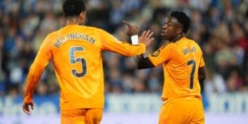 Bellingham y Vinicius Real Madrid