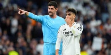 Courtois Asencio Real Madrid