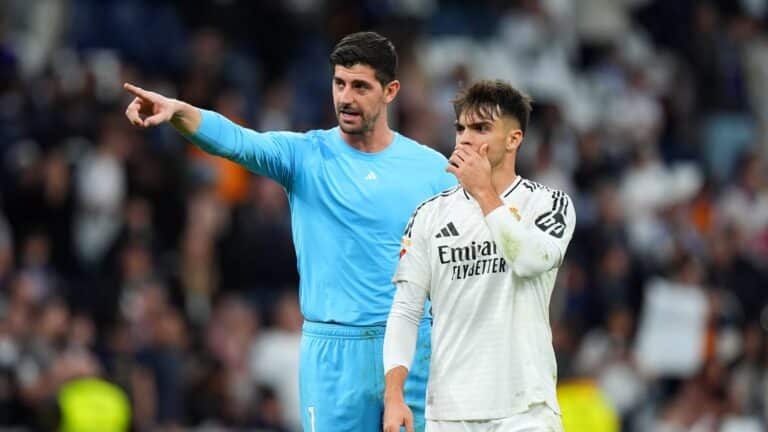 Courtois Asencio Real Madrid
