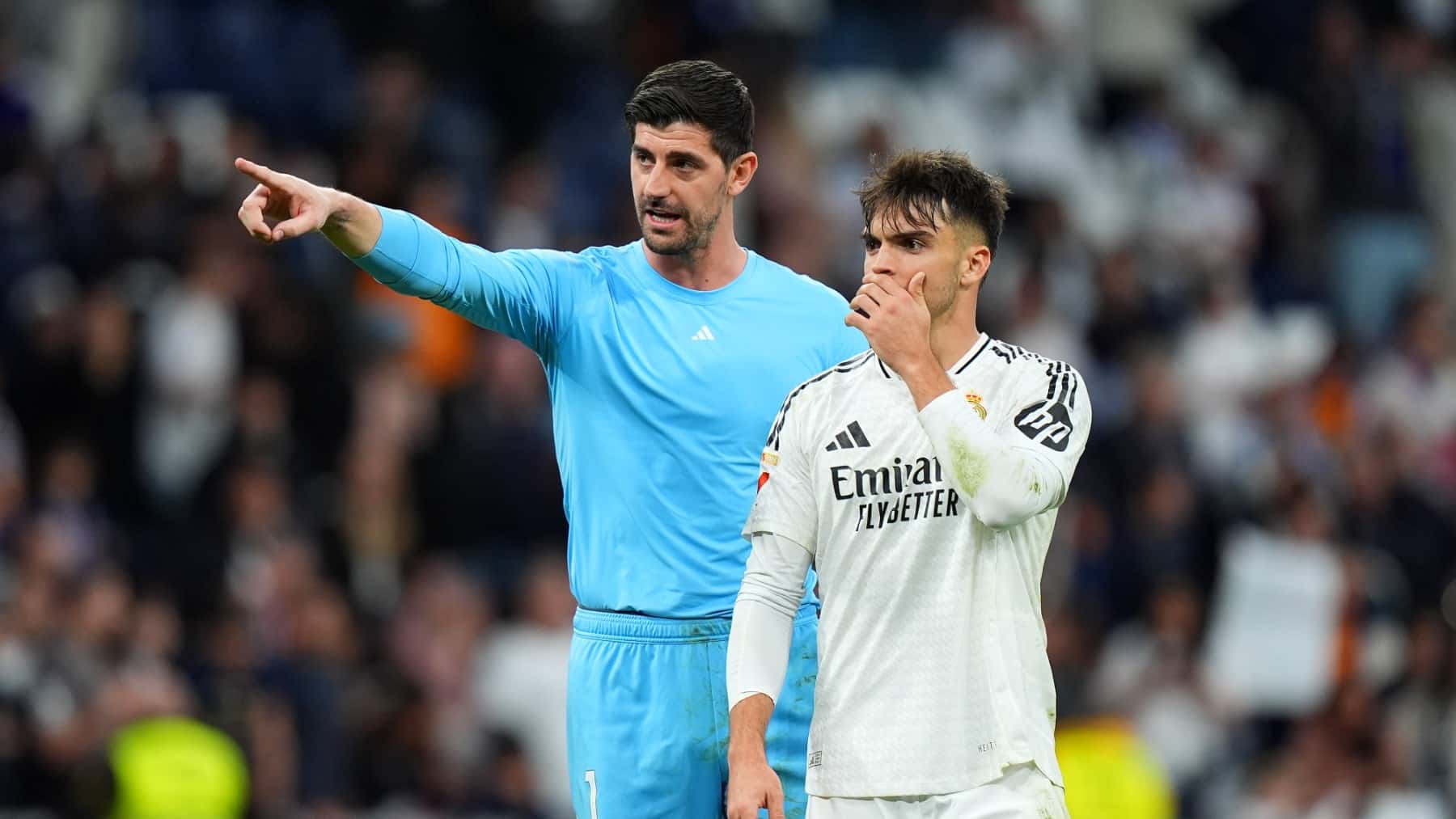 Courtois Asencio Real Madrid