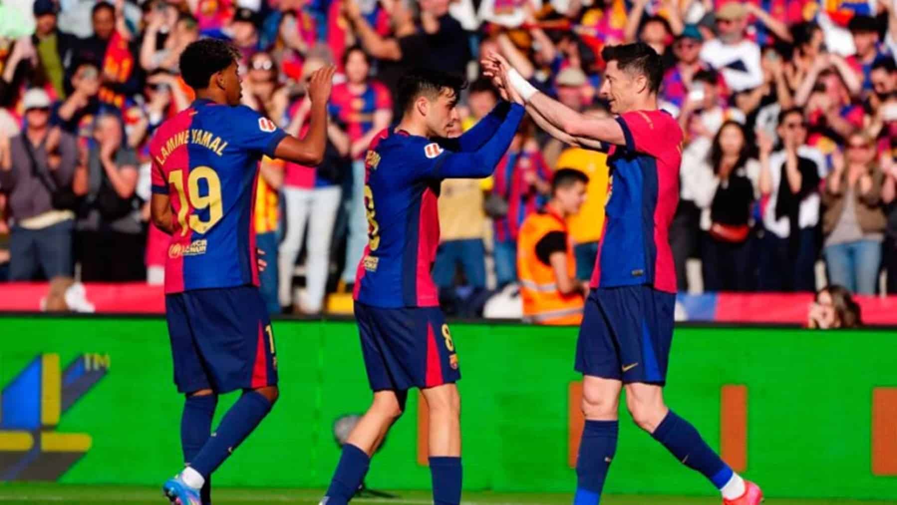 FC Barcelona Barça Girona Hansi Flick jornada 29