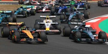 GP China parrilla de salida