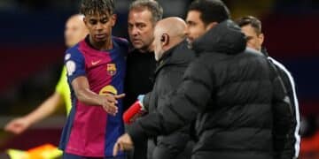 Lamine Yamal Hansi Flick Barça