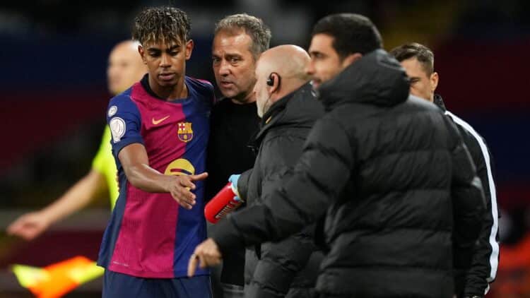 Lamine Yamal Hansi Flick Barça