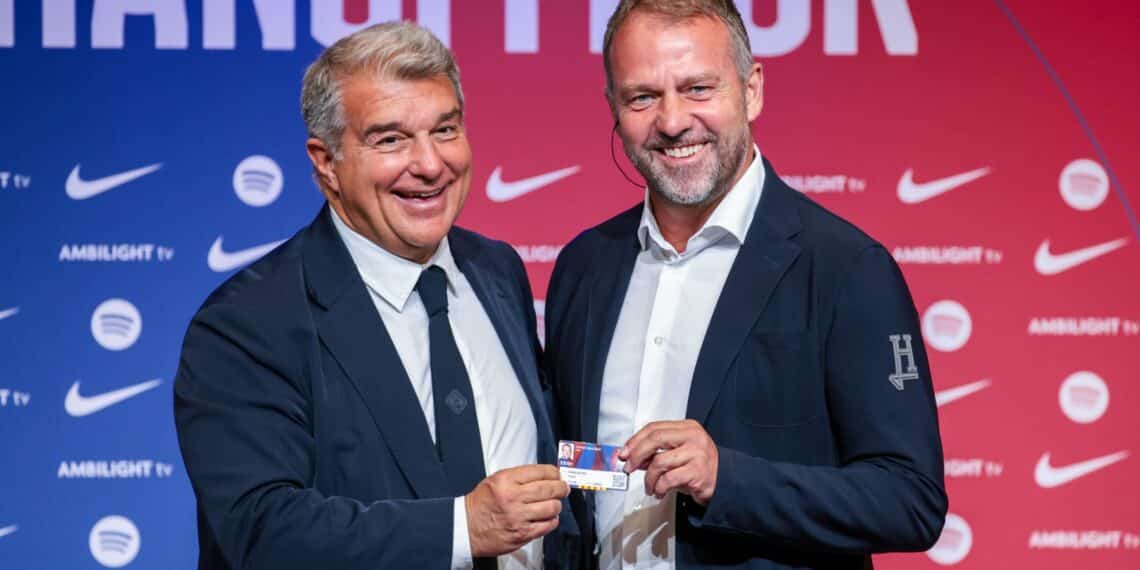 Laporta Flick Barça
