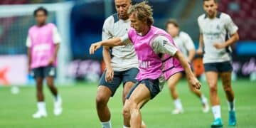 Modric Mbappé Real Madrid