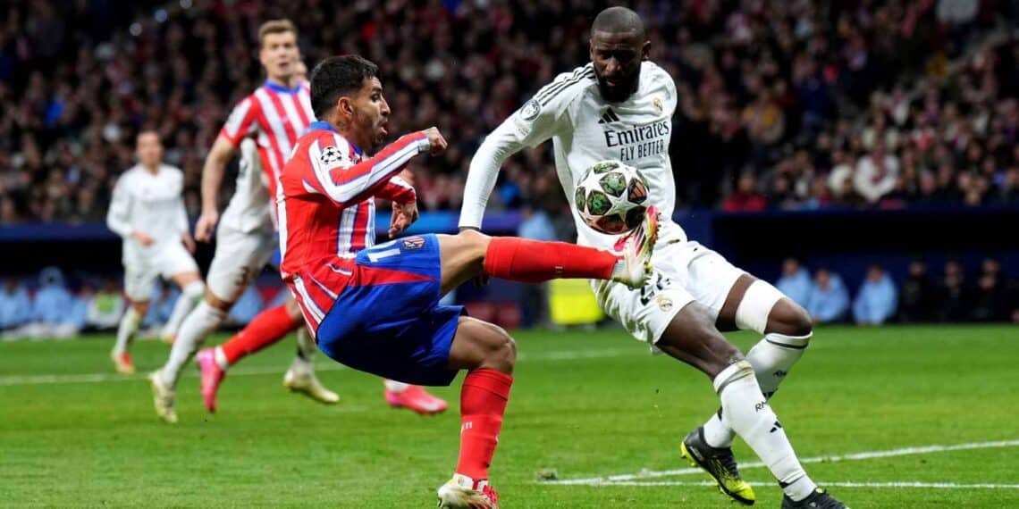 Real Madrid Atlético Rudiger