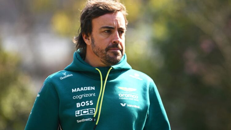 Fernando Alonso luz túnel viento