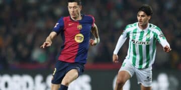 Lewandowski barça real betis