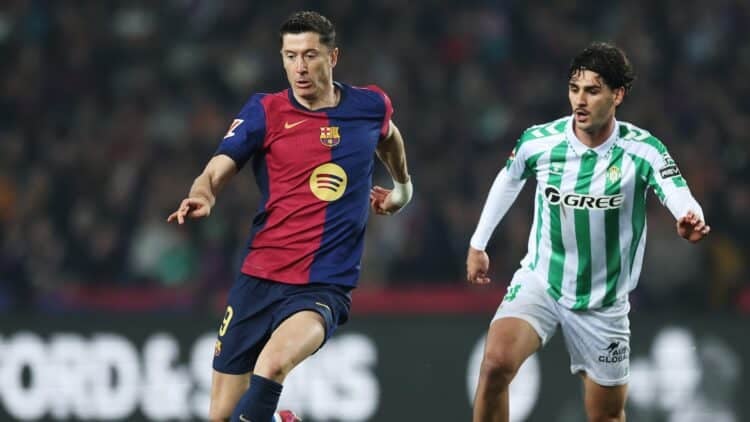 Lewandowski barça real betis