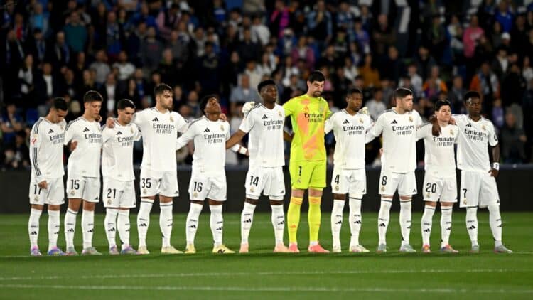 Alineación real madrid