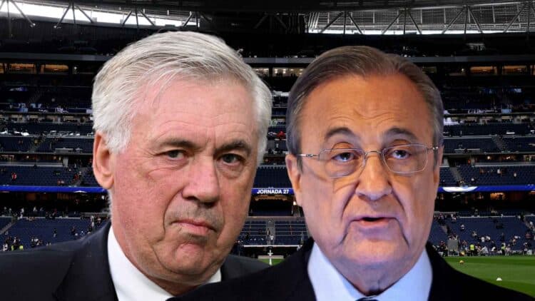 Ancelotti Florentino Pérez