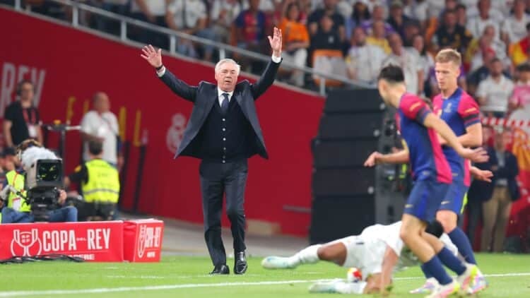 Ancelotti: "Es el camino para seguir compitiendo en Liga"