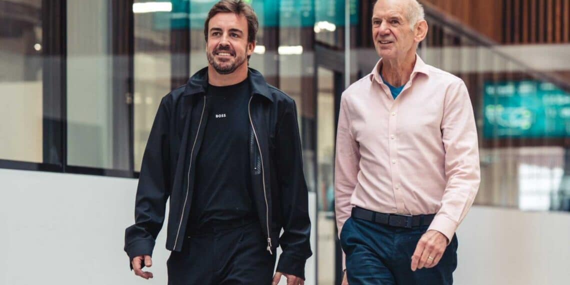 Aston Martin Newey Alonso