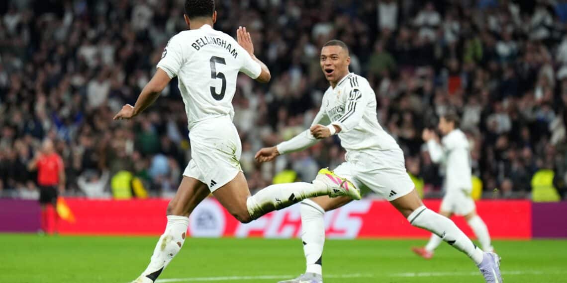 Bellingham Mbappé real madrid