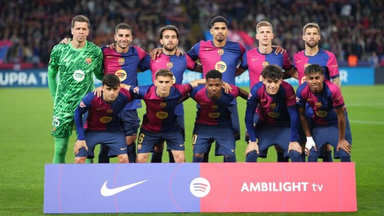 Barcelona alineación vs Inter
